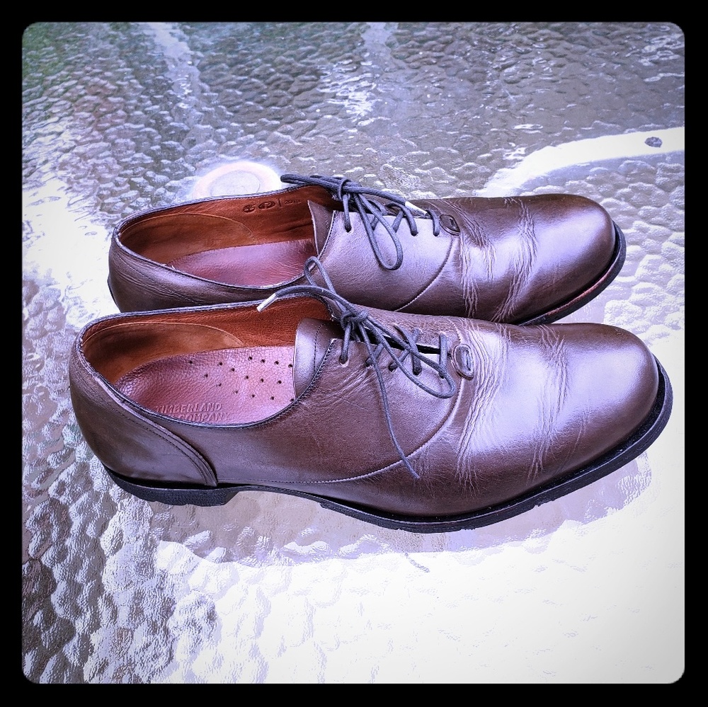 Mens Timberland Brown Leather oxford